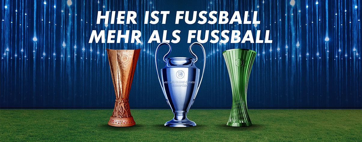 Ausgewähle UEFA Topspiele Live bei CANAL+