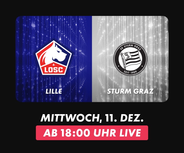 Streame am 27. November die Highlight Show von Sturm Graz gegen Girona FC live auf CANAL+.