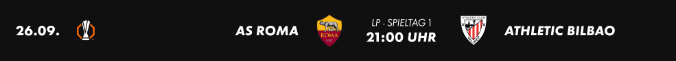 AS Roma vs. Atheltic Bilbao